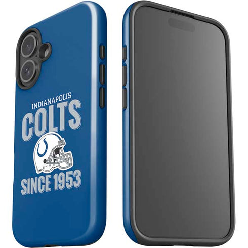 NFL Indianapolis Colts Helmet iPhone 16 Plus Impact Case